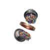 Ultra EMF Orb hanger met gouden ring - Afbeelding 2