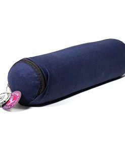 Mini bolster donkerblauw biokatoen (OCS)